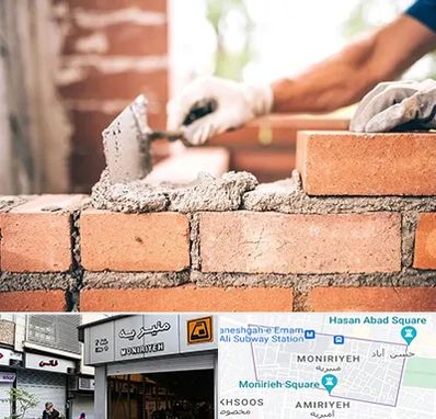 مصالح ساختمانی اقساطی در منیریه 