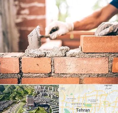 مصالح ساختمانی اقساطی در شمال تهران 