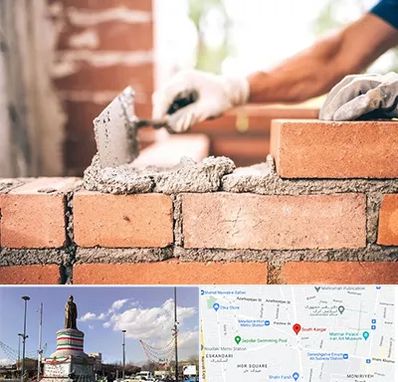 مصالح ساختمانی اقساطی در کارگر جنوبی 