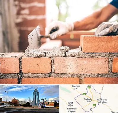 مصالح ساختمانی اقساطی در تایباد