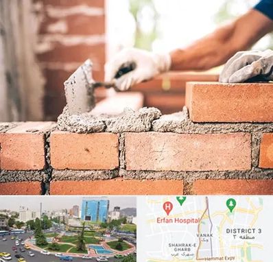 مصالح ساختمانی اقساطی در ونک 