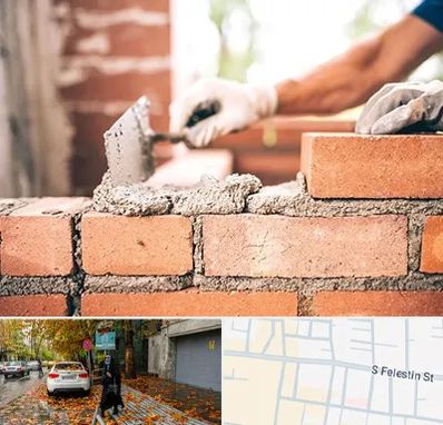 مصالح ساختمانی اقساطی در خیابان فلسطین