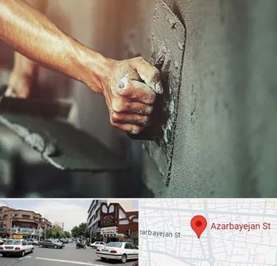 فروش سیمان در خیابان آذربایجان