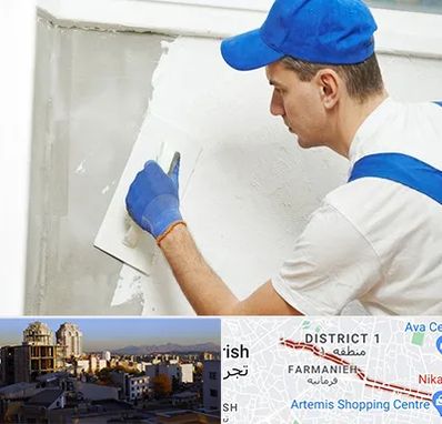 فروش گچ در فرمانیه 