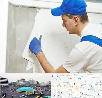 فروش گچ در میدان انقلاب 