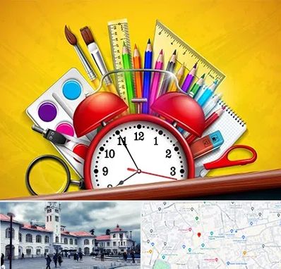 لوازم تحریر فانتزی در میدان شهرداری رشت 