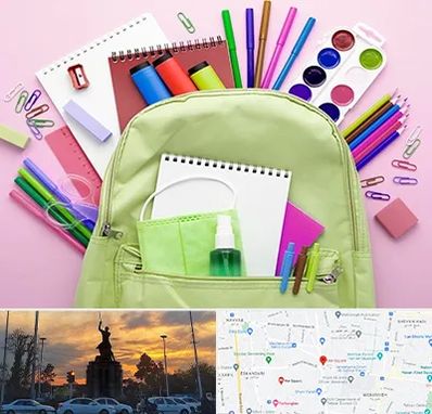 عمده فروشی لوازم تحریر در میدان حر 