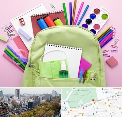 عمده فروشی لوازم تحریر در بلوار کشاورز 