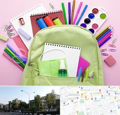 عمده فروشی لوازم تحریر در میدان کاج 