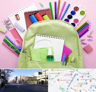 عمده فروشی لوازم تحریر در خیابان ملاصدرا شیراز 