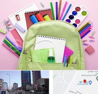 عمده فروشی لوازم تحریر در چهارراه طالقانی کرج 