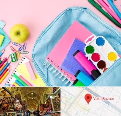 تولیدی لوازم تحریر در بازار وکیل شیراز