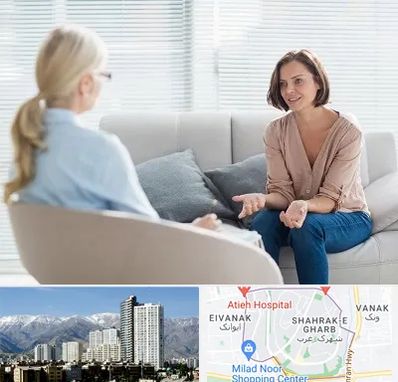 روانکاو در شهرک غرب تهران