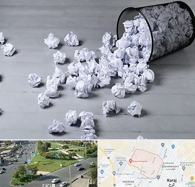 خرید ضایعات کاغذ در شاهین ویلا کرج 