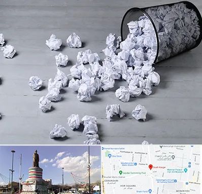 خرید ضایعات کاغذ در کارگر جنوبی 