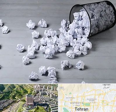 خرید ضایعات کاغذ در شمال تهران 