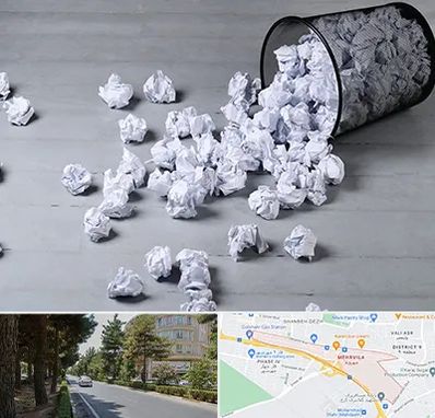 خرید ضایعات کاغذ در مهرویلا کرج 