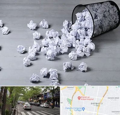 خرید ضایعات کاغذ در ظفر