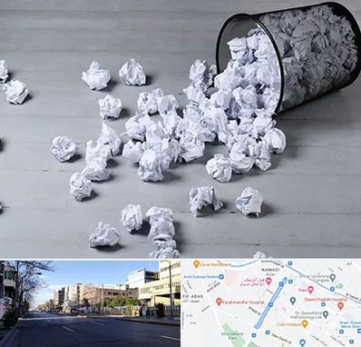 خرید ضایعات کاغذ در خیابان ملاصدرا شیراز 