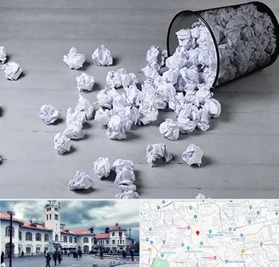 خرید ضایعات کاغذ در میدان شهرداری رشت 