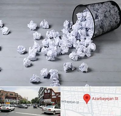 خرید ضایعات کاغذ در خیابان آذربایجان