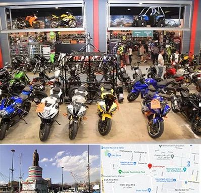 فروش موتور سیکلت هوندا در کارگر جنوبی 