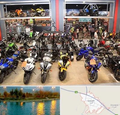 فروش موتور سیکلت هوندا در قروه