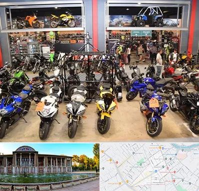 فروش موتور سیکلت هوندا در عفیف آباد شیراز 