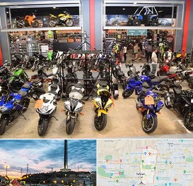 فروش موتور سیکلت هوندا در منطقه 2 تهران 