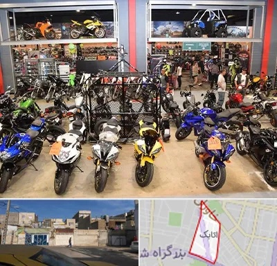 فروش موتور سیکلت هوندا در اتابک