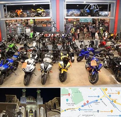 فروش موتور سیکلت هوندا در زرگری شیراز 