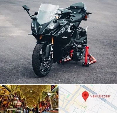 فروش موتور سیکلت آپاچی در بازار وکیل شیراز