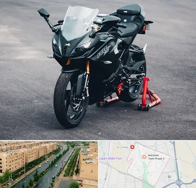 فروش موتور سیکلت آپاچی در فاز سه اندیشه