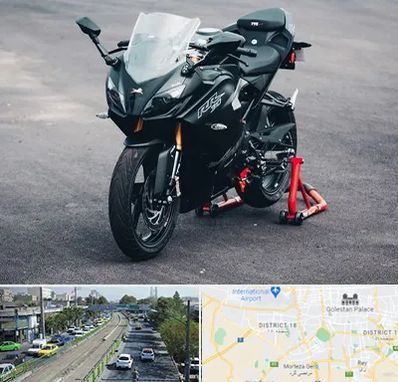 فروش موتور سیکلت آپاچی در جنوب تهران 