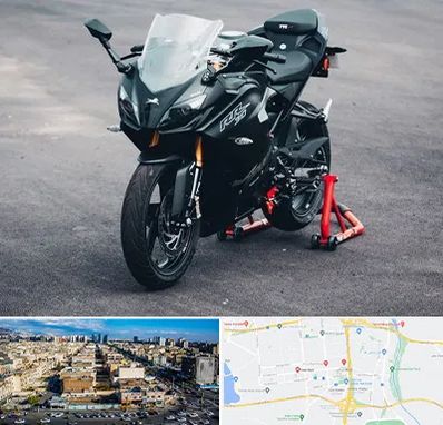 فروش موتور سیکلت آپاچی در شهرک راه آهن 