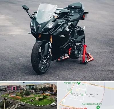 فروش موتور سیکلت آپاچی در تهرانسر 