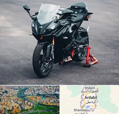 فروش موتور سیکلت آپاچی در اردبیل