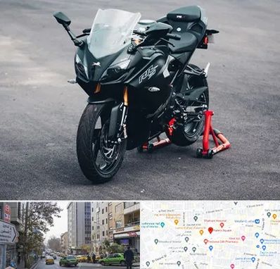 فروش موتور سیکلت آپاچی در فاطمی 