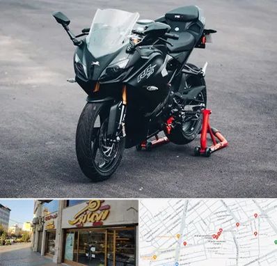 فروش موتور سیکلت آپاچی در عطاران قم