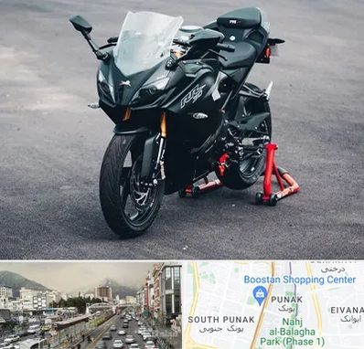 فروش موتور سیکلت آپاچی در پونک 