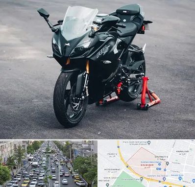 فروش موتور سیکلت آپاچی در گلشهر کرج 