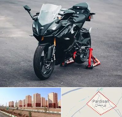 فروش موتور سیکلت آپاچی در پردیسان قم
