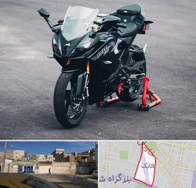 فروش موتور سیکلت آپاچی در اتابک