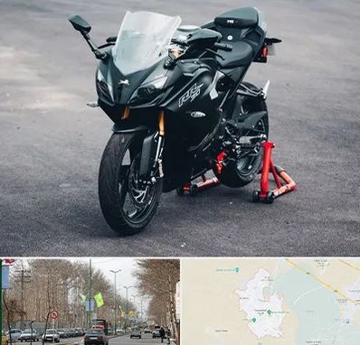 فروش موتور سیکلت آپاچی در نظرآباد کرج 