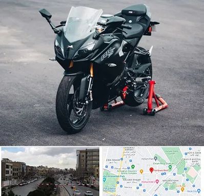 فروش موتور سیکلت آپاچی در بلوار فردوسی مشهد 