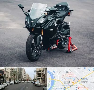 فروش موتور سیکلت آپاچی در زیتون کارمندی اهواز 