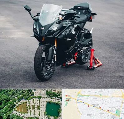 فروش موتور سیکلت آپاچی در وکیل آباد مشهد 