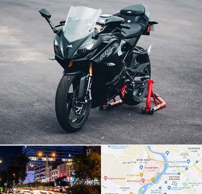 فروش موتور سیکلت آپاچی در کیانپارس اهواز 