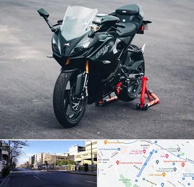 فروش موتور سیکلت آپاچی در خیابان ملاصدرا شیراز 