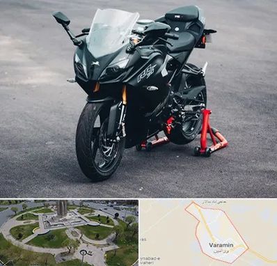 فروش موتور سیکلت آپاچی در ورامین